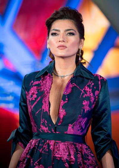 US actress Blanca Blanco attends the opening ceremony of the 18th edition of the Marrakech International Film Festival on November 29, 2019. AFP