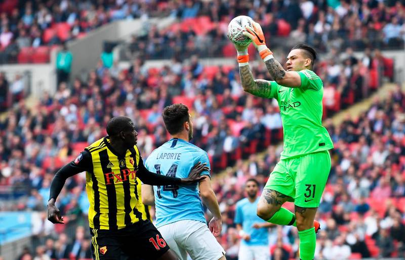 Ederson: 7/10: A pivotal first-half save to deny Roberto Pereyra one-on-one. Even after nine minutes you sensed Watford had blown their chance. EPA