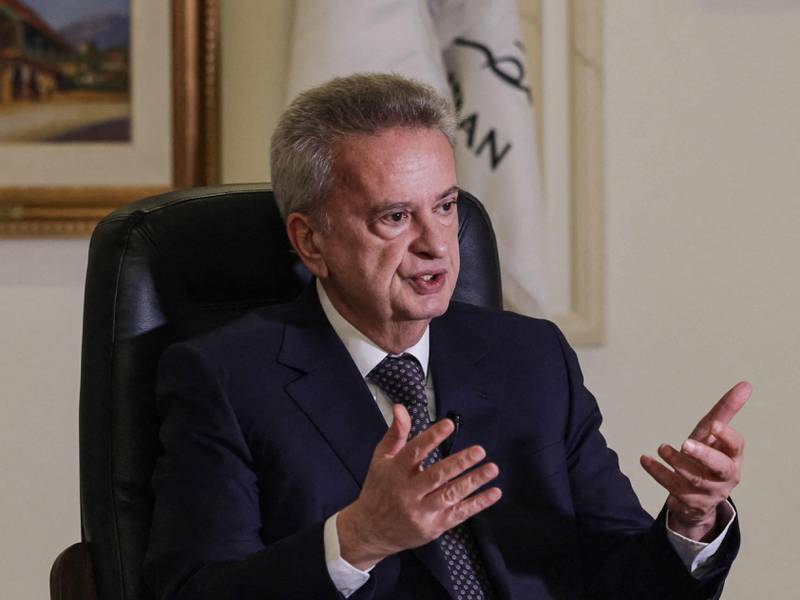 There are two active investigations into Lebanon's Central Bank Governor Riad Salameh.  AFP
