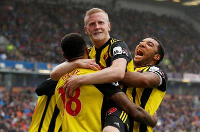 Will Hughes, Watford: Progress was stunted by injuries but now an important part of a vibrant team. Chance of a cap - 6/10. Reuters