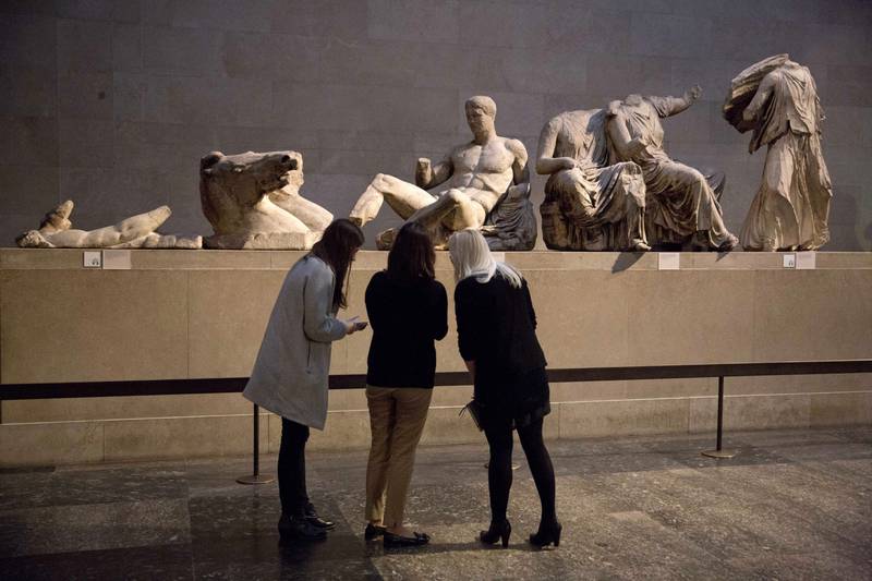 Greece has repeatedly called for the permanent return from the British Museum of the 2,500-year-old sculptures. AP