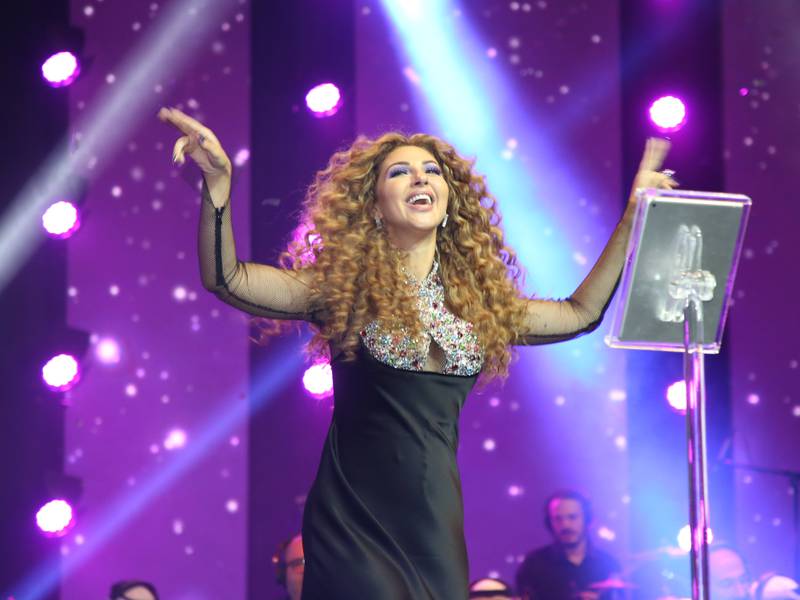 'Zahra Hala Helwa' by Lebanese pop-star Myriam Fares was one of the regional songs of the summer, according to Spotify. Photo: DCT Abu Dhabi