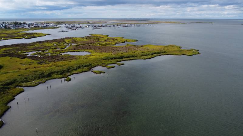 Since the 1850s, Tangier Island has lost two thirds of its land mass. 