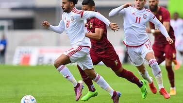An image that illustrates this article UAE conclude Austria training camp with 4-0 friendly defeat to Venezuela