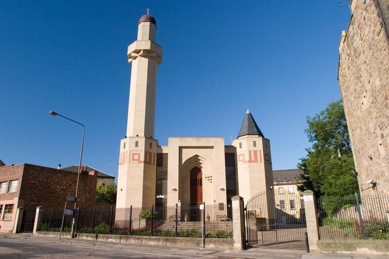 AC4GD6 Edinburgh Central Mosque and Islamic Centre, Scotland, UK. Alamy