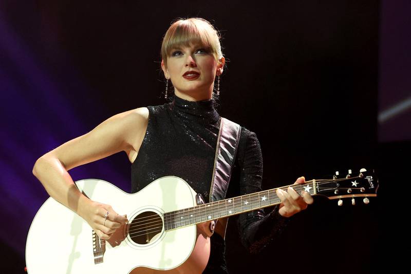 Not all of Swift's fans were pleased with her political involvement. Getty / AFP