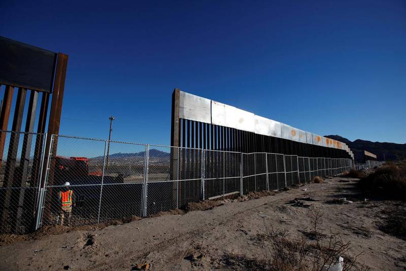 A fence will no longer do at the US-Mexico border, says American president Donald Trump. Jose Luis Gonzalez / Reuters