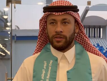 Neymar and Benzema don Saudi attire to celebrate kingdom's National Day