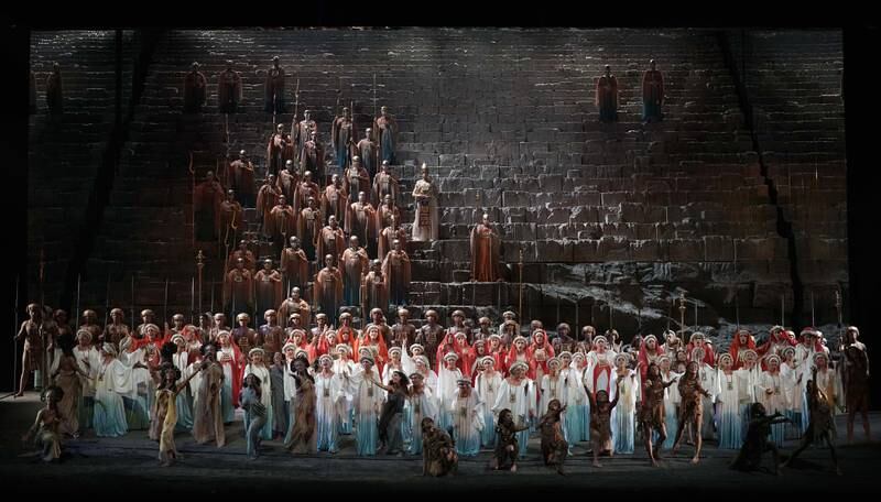 ‘Aida’ is the opening show of Teatro Real's new season. 