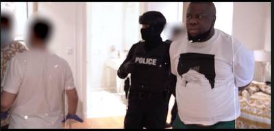 Hushpuppi posed as a property investor and businessman. Pictures from his Instagram account – which had more than two million followers before it was shut down – showed him landing at Atlantis, The Palm in a helicopter. Photo: Dubai Police