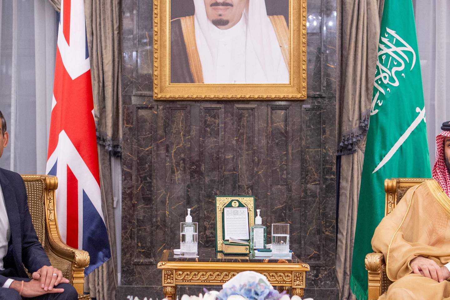 Rishi Sunak meets Saudi Crown Prince Mohammed bin Salman over Gaza crisis