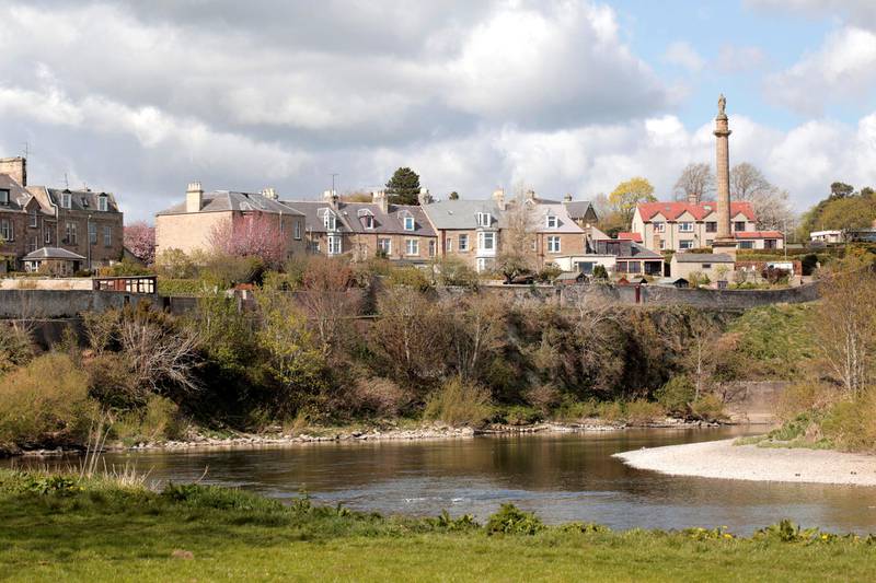 Coldstream and the River Tweed. Photograph: Stuart Boulton