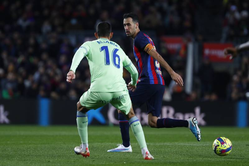 Sergio Busquets 7: Another key performance for the captain in front of the 79,814 crowd as the Catalans had 72 per cent of possession. Lost a 79th minute ball which led to a Getafe counter. AP