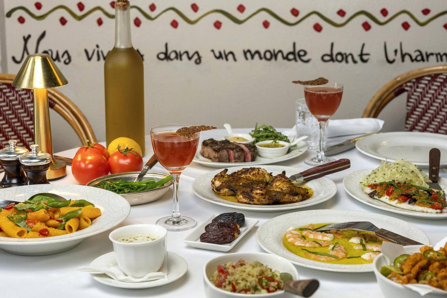  LPM Restaurant will be offering guests a French-Mediterranean style iftar. Courtesy LPM Restaurant