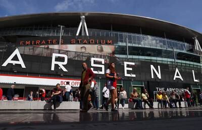 4. Arsenal, Emirates Stadium. Capacity 60,704. Getty