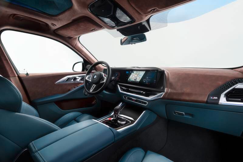 BMW XM's sleek interiors. Photo: BMW