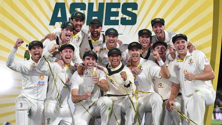 An image that illustrates this article Australia crush England in final Test to complete Ashes humiliation