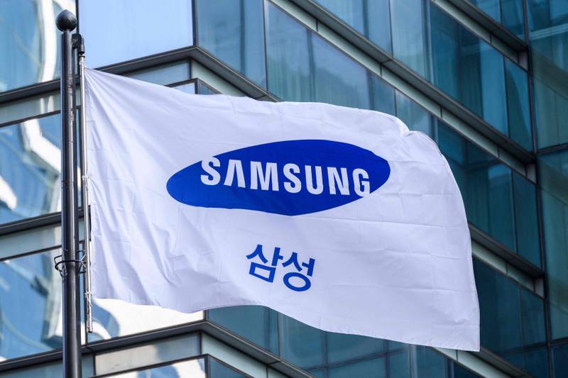 The Samsung Electronics headquarters in Seoul on Thursday. AFP