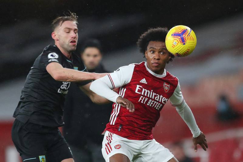 Charlie Taylor, 7 -- Did a good job in shackling Willian and prevented the Arsenal man from getting back into his creative groove. Wasn’t too far away from getting on the scoresheet himself when his goal-bound effort deflected wide. Reuters