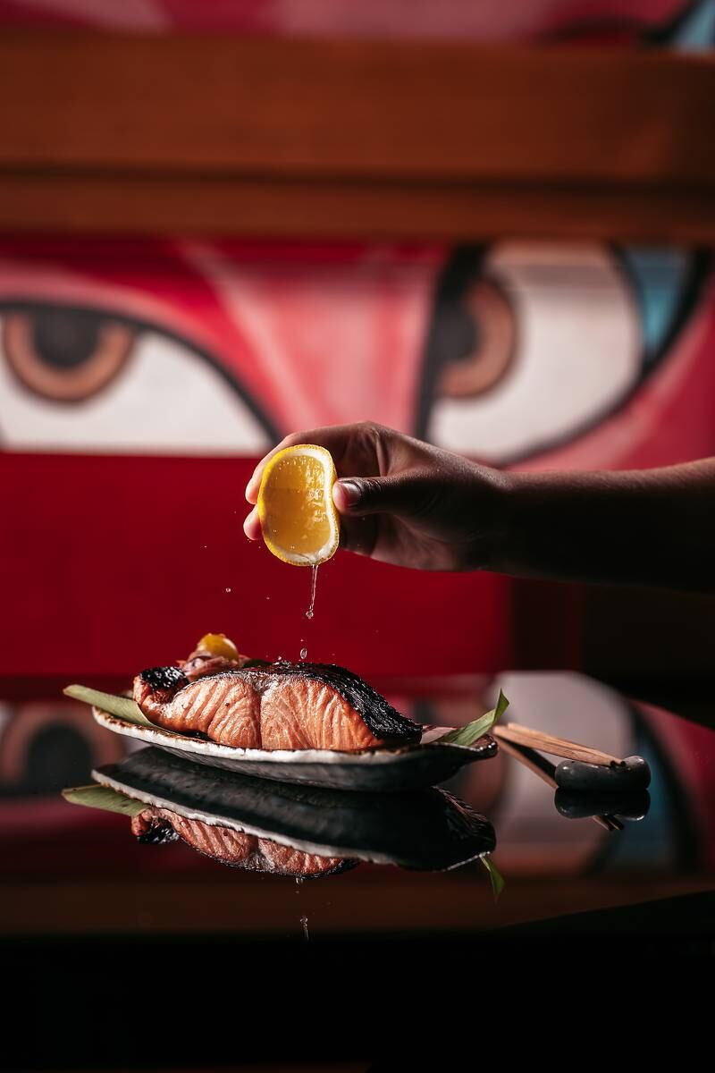 The salmon teriyaki is part of the iftar menu. Photo: Netsu
