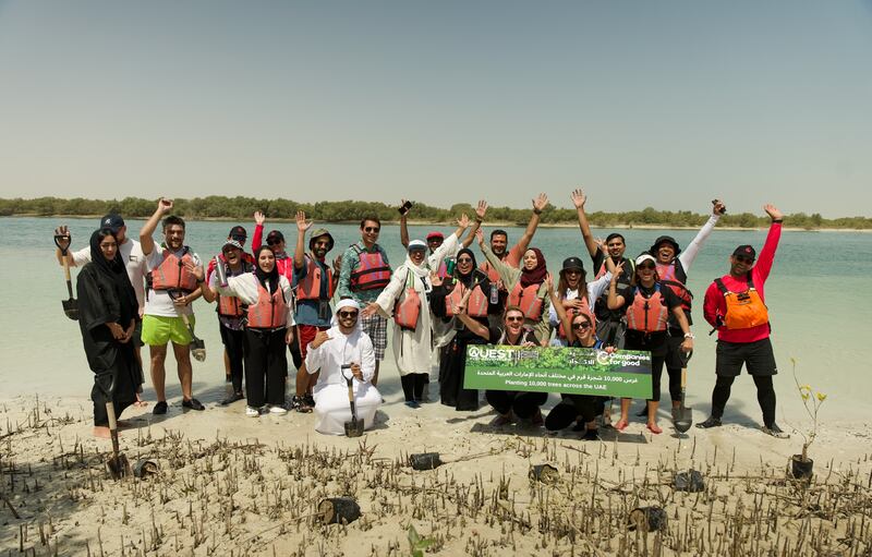 In allen sieben Emiraten sind Pflanzveranstaltungen geplant.  Foto: Nationales Mangrovenprojekt