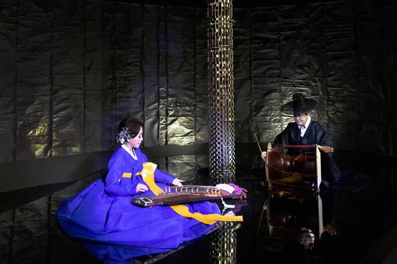 K-maestro is a stage production that features Pansori and Sanjo performances among others. Photo: Korean Cultural Centre