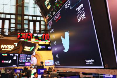In April, Twitter entered an agreement to be acquired by an entity wholly owned by Elon Musk for $54.2 per share in cash. Last week, Twitter's stock declined, from more than $50 a share when the deal was announced in April, to as low as $32.55. Getty
