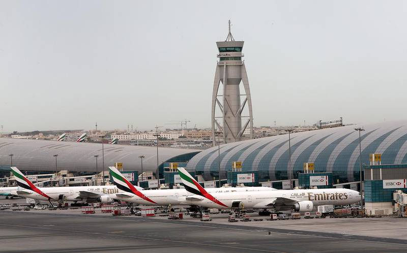 Dubai International Airport is now the busiest in the world for international passenger traffic. It projects annual passenger traffic of 79 million for 2015. Pawan Singh / The National