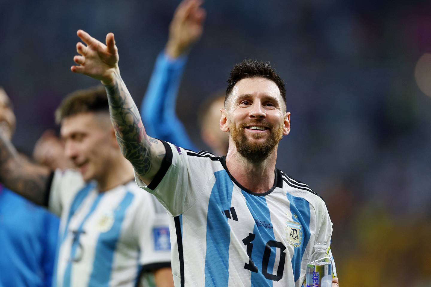 Image for As it happened: Marvellous Messi guides Argentina past Australia