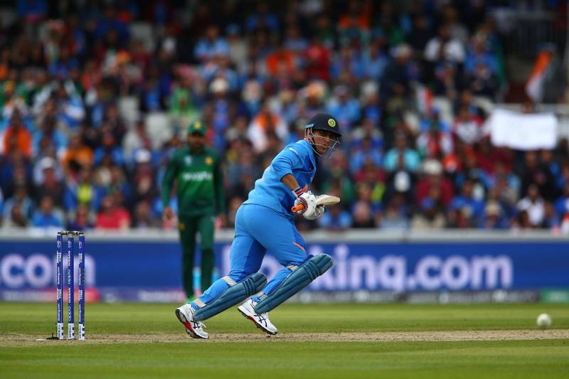 MS Dhoni (3/10): The veteran wicketkeeper-batsman had a quiet day, making just one run from two deliveries. His dismissal raised concern India may end up losing their way at the death, but it mattered little at the end of the day. AP Photo