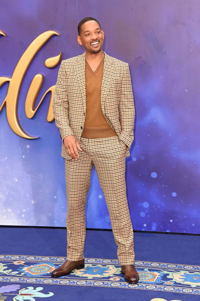 LONDON, ENGLAND - MAY 09: Will Smith attends the "Aladdin" European Gala at Odeon Luxe Leicester Square on May 09, 2019 in London, England. (Photo by Stuart C. Wilson/Getty Images)