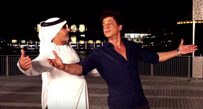 Shah Rukh Khan is back promoting Dubai in a new video campaign with Dubai Tourism. Photo: DTCM