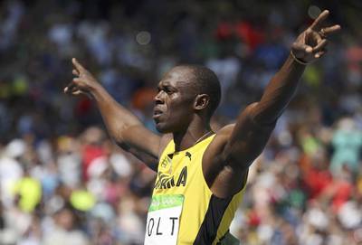 Usain Bolt holds the world records in the 100 and 200 metres, with both recrods set at the 2009 world championships in Berlin. Phil Noble / Reuters