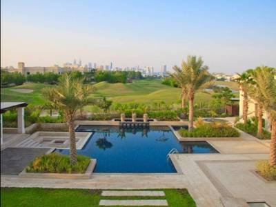 It has views over the Montgomerie golf course.