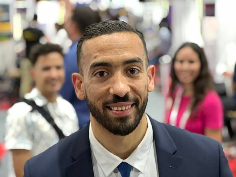 Chouaib Rahmouni, chief executive of Mariages.io, has created a digital platform that promises to take the stress out of wedding planning. Andy Scott / The National
