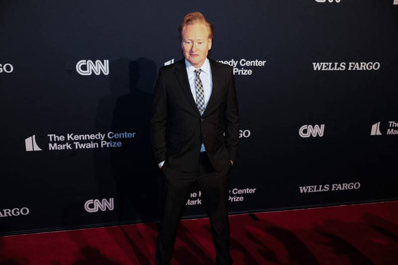 US TV host Conan O'Brien. AFP