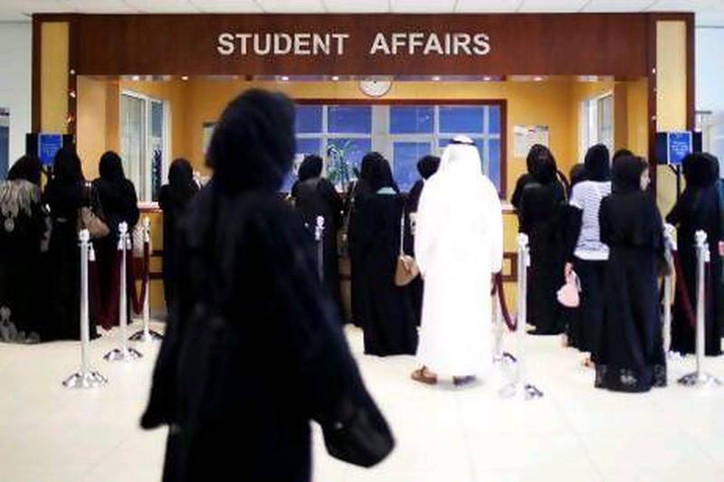 The pursuit of higher education is one of the reasons why Emirati women are marrying later.