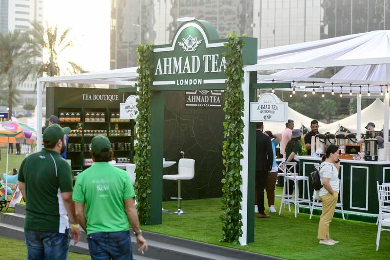 Ahmad Tea, London at Taste of Dubai 
