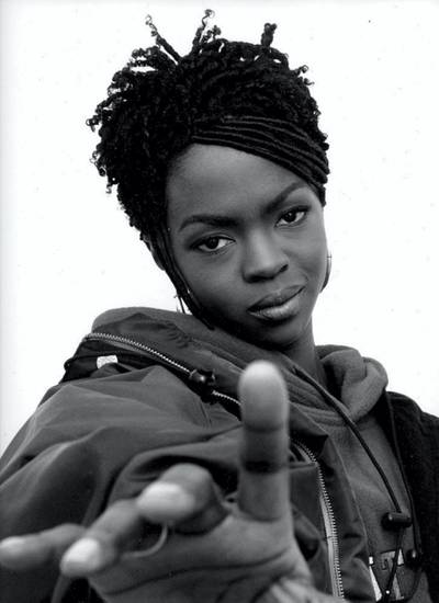 Jayson Keeling - Lauryn Hill - Brooklyn,1996. A Visual History of Hip-Hop exhibition in Manarat Saadiyat. photo: Nermine Kashef