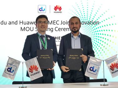 MWC 2022: du and Huawei sign agreement to develop mobile Edge services