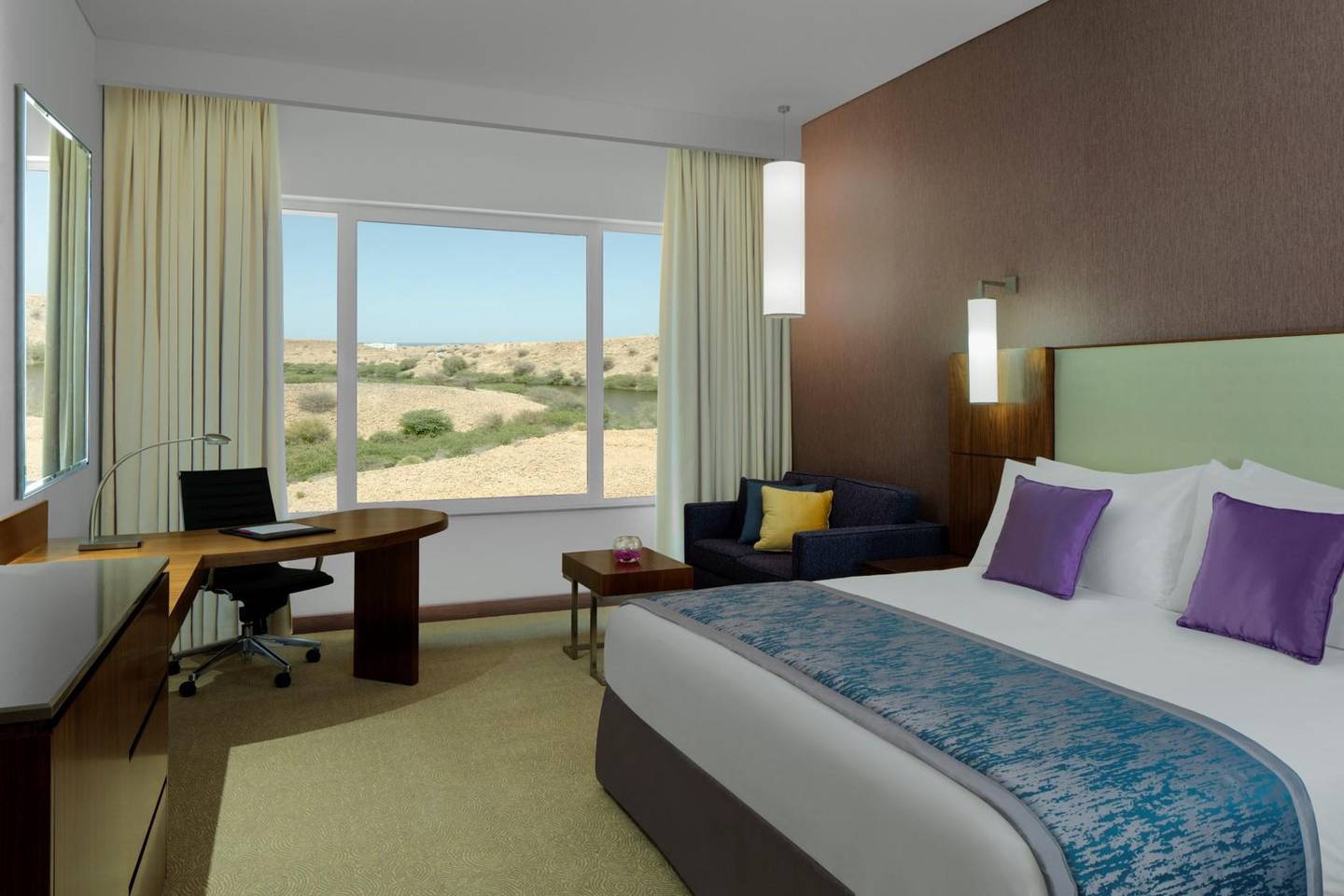 A room at the new Crowne Plaza Muscat
