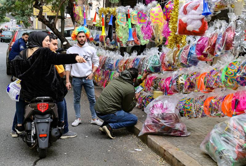 New orders declined in December, which many Lebanese businesses attributed to eroding purchasing power among domestic clients. Photo: AFP