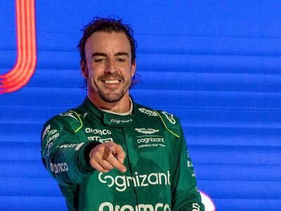 Fernando Alonso's Aston Martin team successfully appealed against a time penalty. AFP