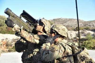 US soldiers practise firing FIM-92 Stinger missiles. Photo: US Army