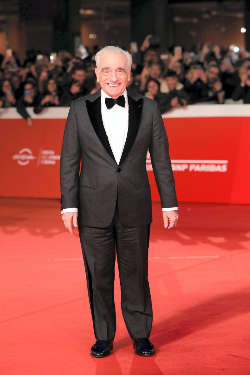 ROME, ITALY - OCTOBER 22:  Martin Scorsese walks the red carpet during the 13th Rome Film Fest at Auditorium Parco Della Musica on October 22, 2018 in Rome, Italy.  (Photo by Vittorio Zunino Celotto/Getty Images)