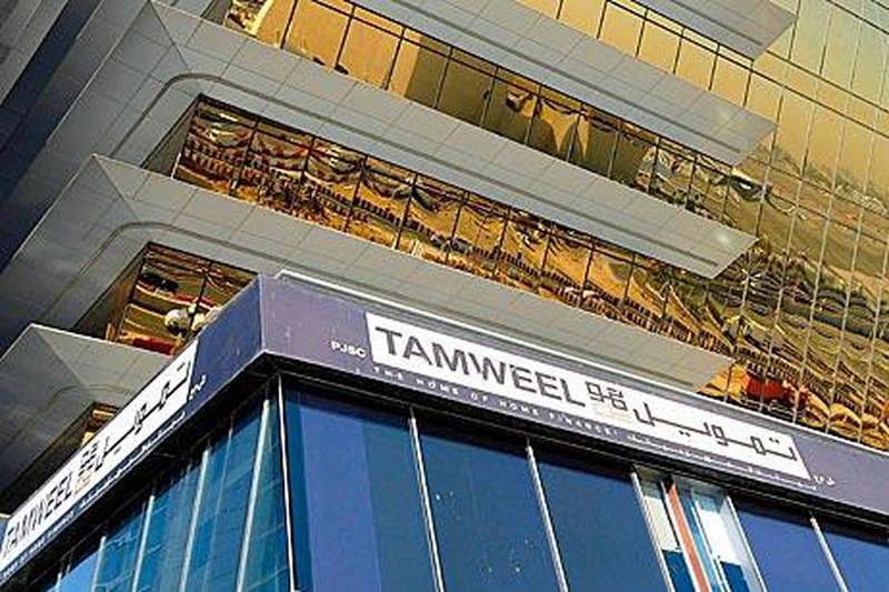 Default rates at Tamweel have fallen back to 3.8 per cent, an indication that the Dubai property sector crisis has bottomed out.