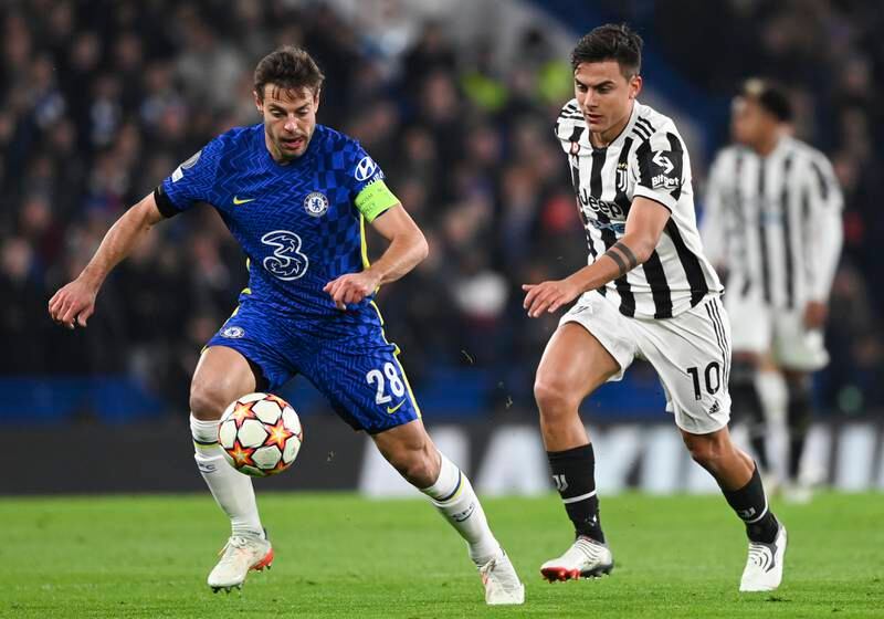 SUB: Cesar Azpilicueta (for Chilwell 72’) – N/R Part of a double change for the Blues to replace Chilwell on the left-wing after the young left-back went down with a knock. EPA
