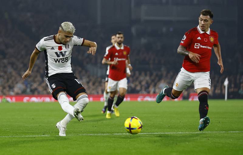 Andreas Pereira 8: Flashes of real quality against his former club. Full of tricks, one lovely ball to find Wilson in box and didn’t deserve to finish on the losing side. Reuters