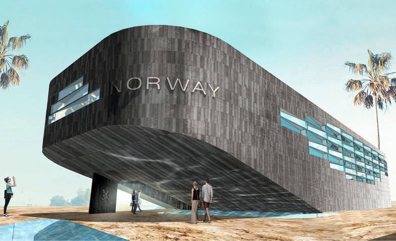Norway's Expo 2020 Pavilion.