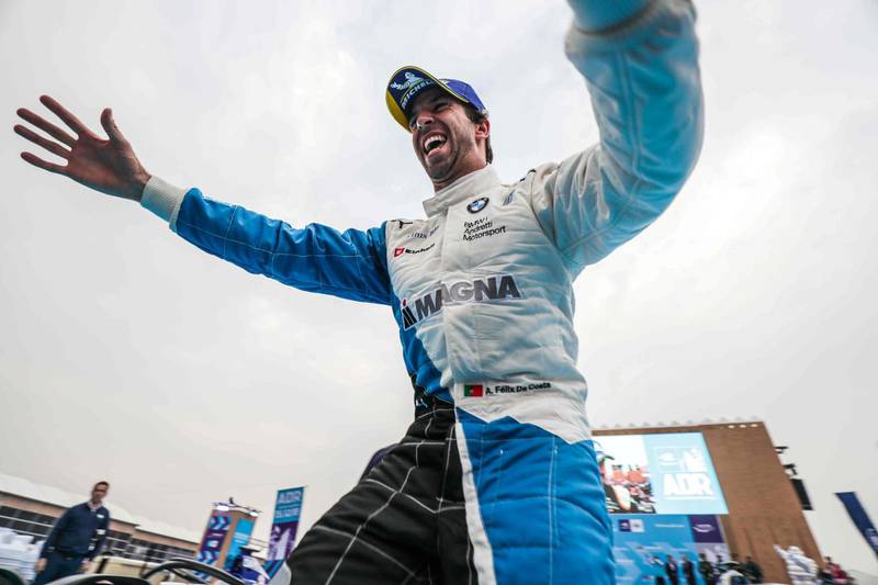 This is what it felt like to win the 2018 'Saudia' Ad Diriyah E-Prix. Courtesy Formula E